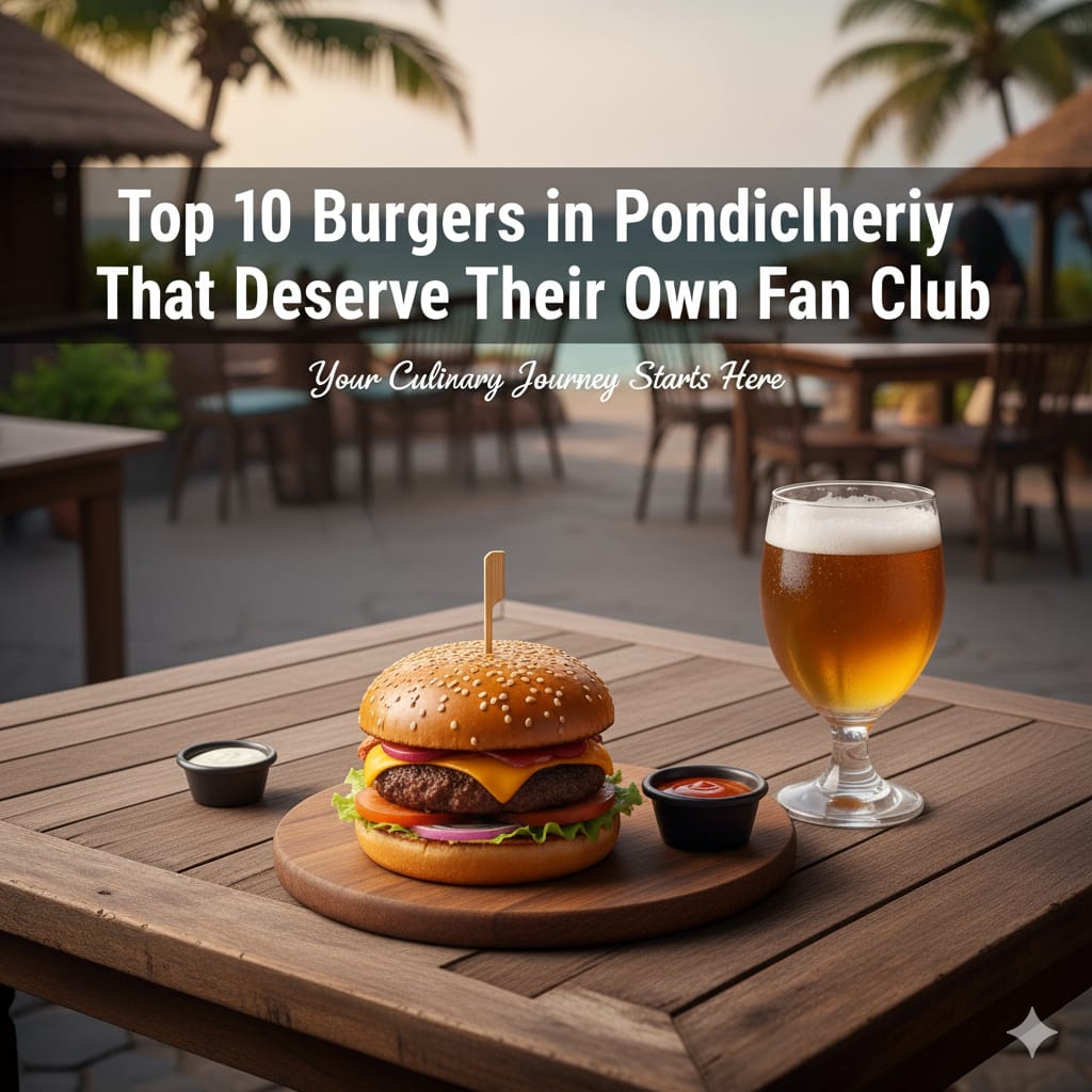 Hidden burger in pondicherry