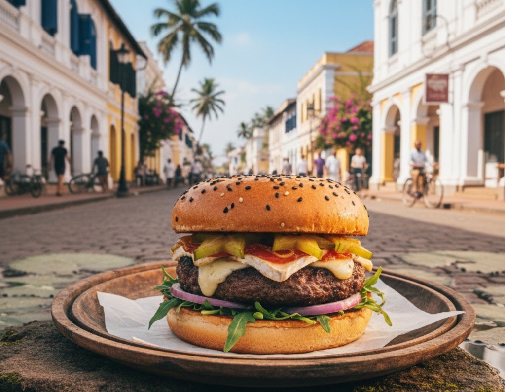 Captain Shrimp Burger Pondicherry So Special