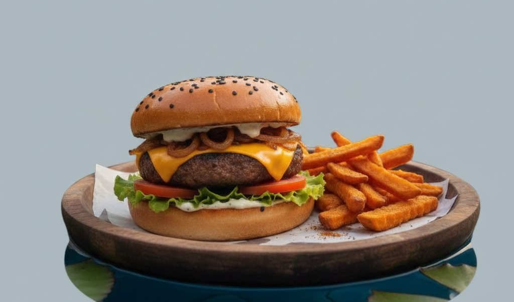 Captain Shrimp Burger in Pondicherry Is So Famous