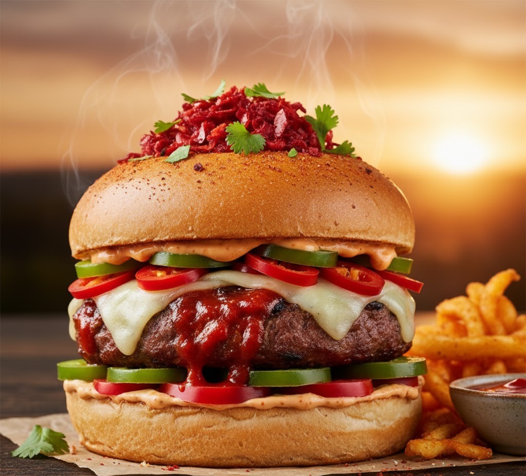 Spicy Burgers in Pondicherry