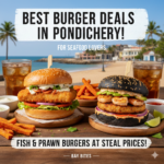 Best Burger Deals in Pondicherry for Seafood Lovers Fish & Prawn Burgers at Steal Prices