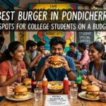 Best Burger in Pondicherry Spots for College Students on a Budget